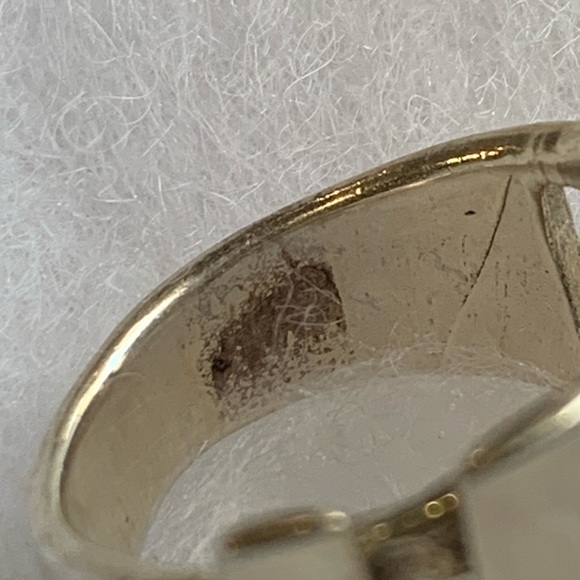 Silver ring size 5 - Picture 9 of 11